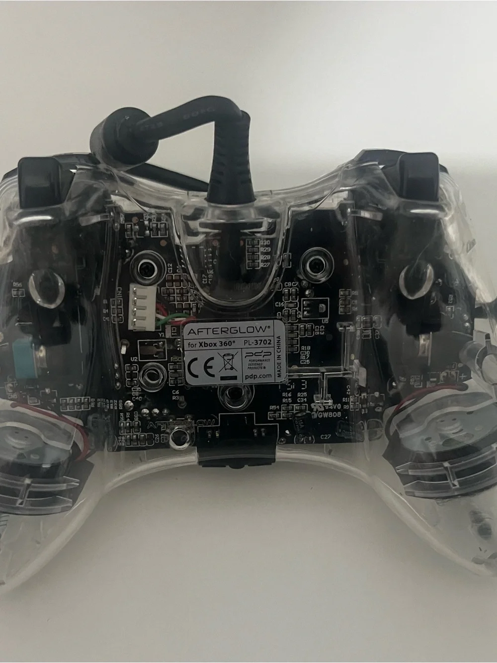 Xbox clear wired